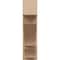 Ekena Millwork 7 1/2-in W x 26-in D x 26-in H Balboa Block Rough Cedar Woodgrain TimberThane Outlooker, Primed Tan OUTUR075X26X26BOA44RCPR - alternate 2